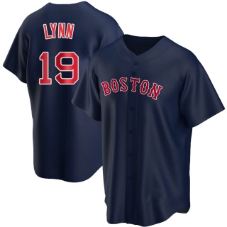 Women's Majestic Boston Red Sox #19 Fred Lynn Replica White